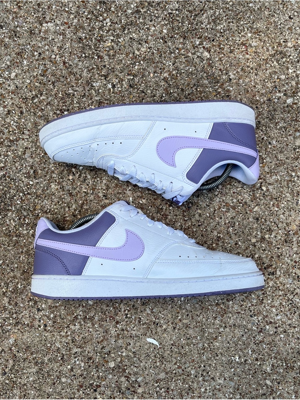 Nike Court Vision Low White Lilac Bloom Daybreak W size 11 HF4989-100